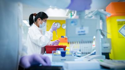 AstraZeneca hopes to soon have a new vaccine available that will tackle new variants.