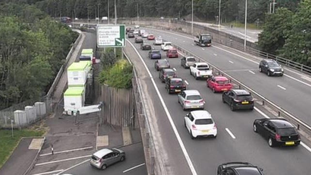 Multi vehicle crash causes delays for traffic on A470 and routes