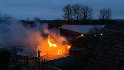 school fire credit Mark Seacombe