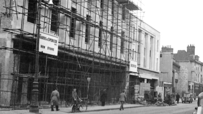 M&S in Bristol, 1950s