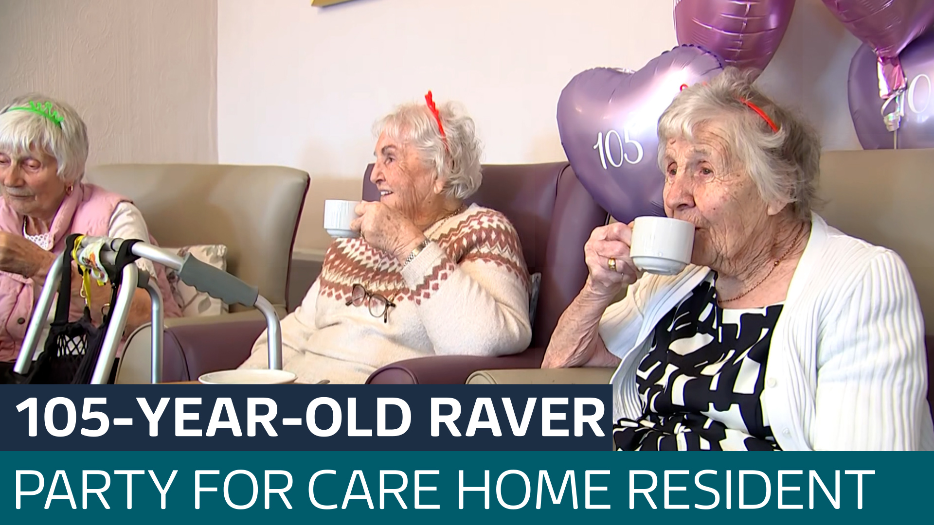 105-year-old to hold rave in Derbyshire care home to celebrate birthday ...