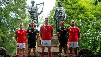 Welsh Stuff Rugby Welsh Rugby Union reveals men's World Cup kit | ITV News Wales