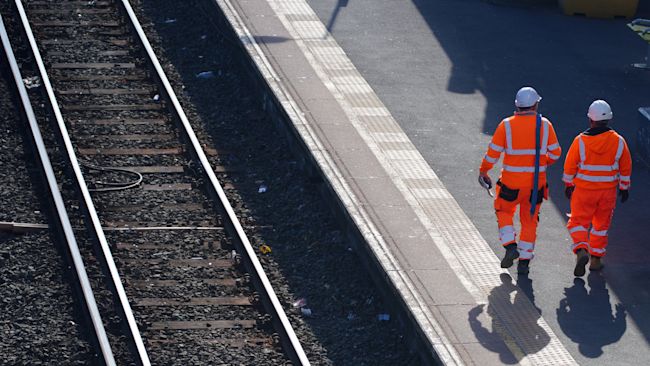 The attempted theft of cables caused damage estimated at £450,000.
Credit: PA