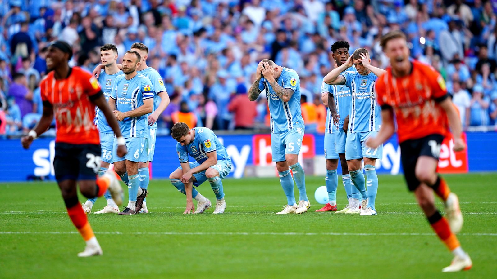Coventry Promoted Coventry City lose out on Premier League promotion after match goes to ...