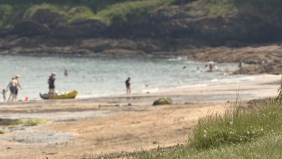 Crawfordsburn Country Park Helen's Bay Co Down village beach
Police PSNI officers patrol GV generic stock
Credit: UTV