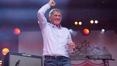Red's legend Kenny Dalglish cheers on fans in Paris ahead of the Champions League final