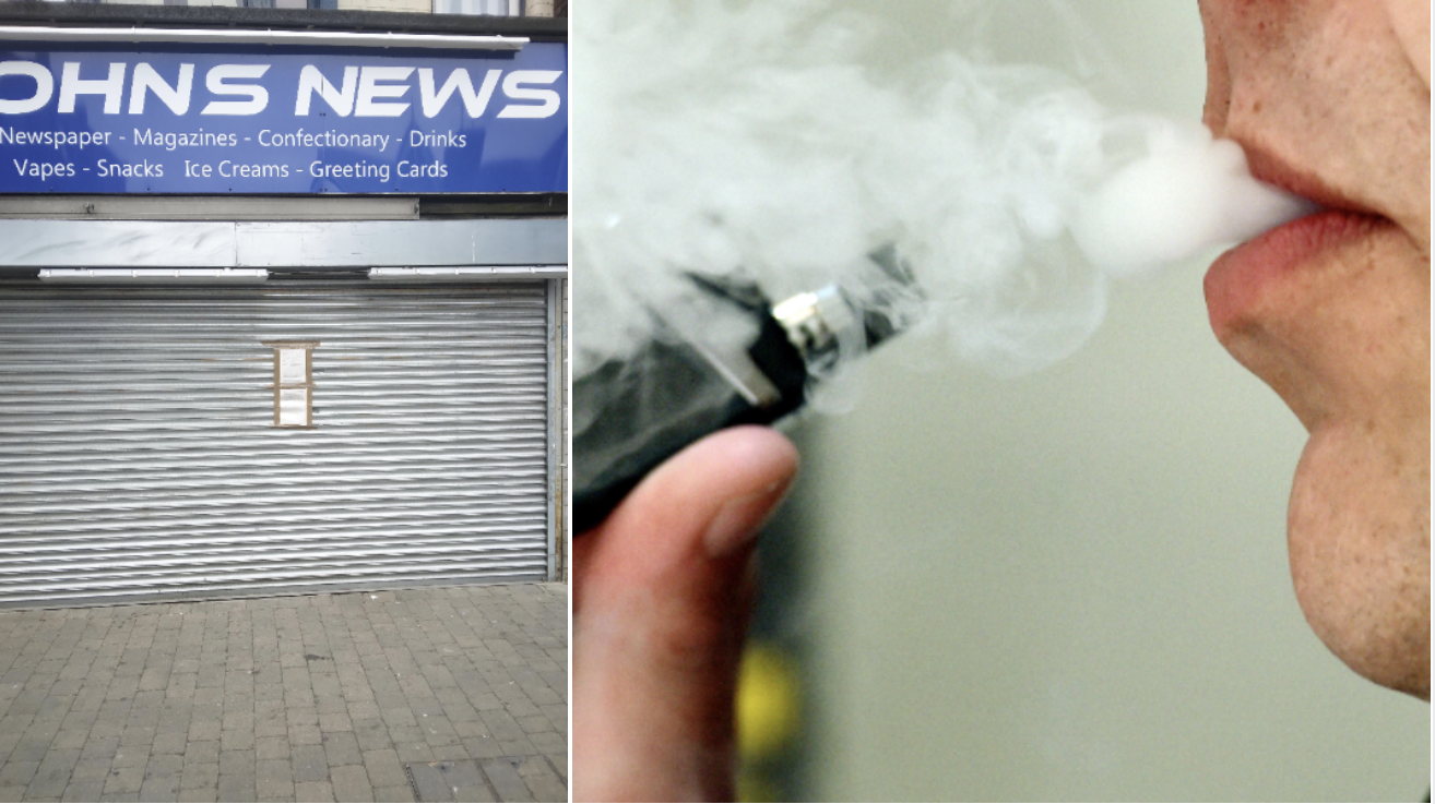 Middlesbrough shop closed over sale of illegal vapes ITV News