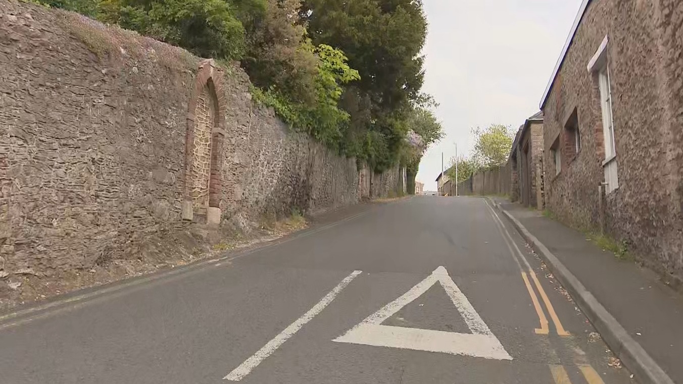 Road closed as firefighters called to burst water main behind 10ft