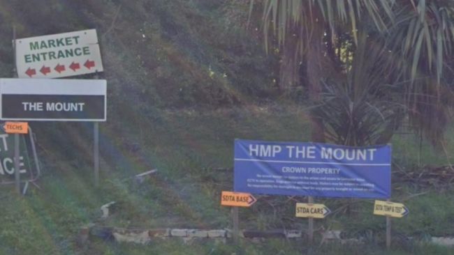 HMP The Mount in Hertfordshire. 
Credit: Google Maps
