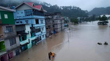 'Natural calamity': India flash flood leaves 14 dead and 100 missing
