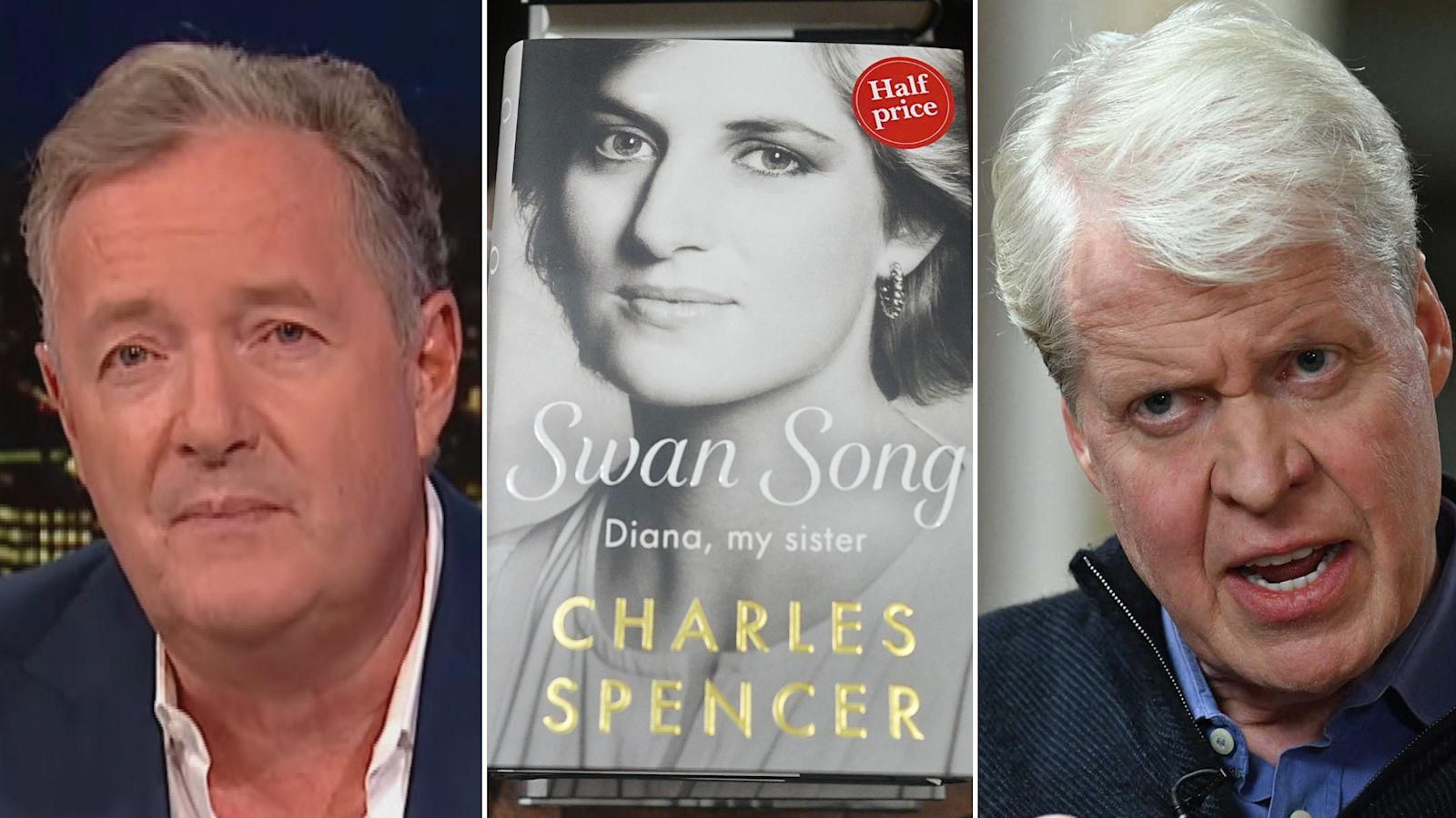 Piers Morgan vows to take legal action against Earl Spencer as Diana book  goes on sale | ITV News