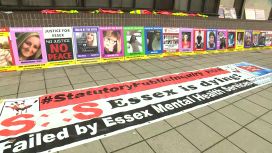 Campaigners are calling for a public enquiry into the deaths of people under the care of mental health services in Essex.
CREDIT:ITV News