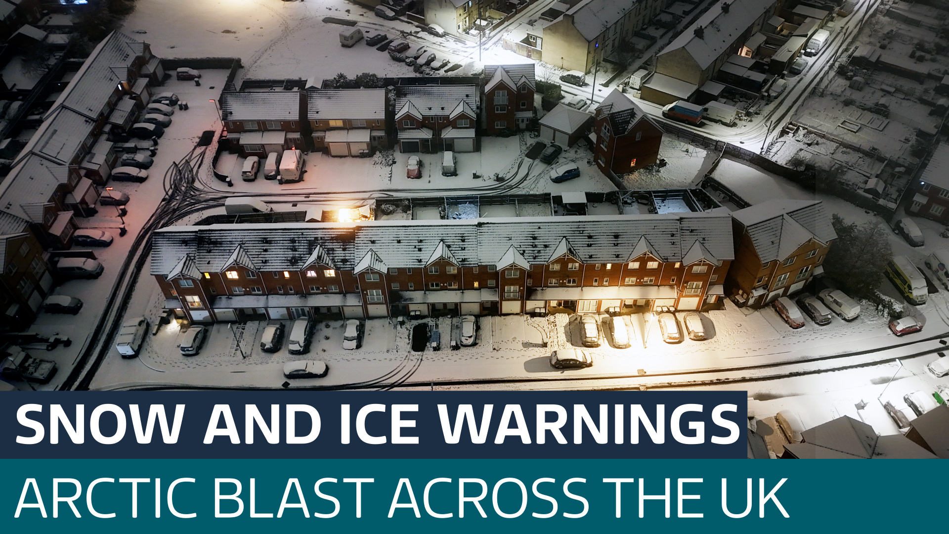 Snow and ice weather warnings issued as Arctic blast sends temperatures ...