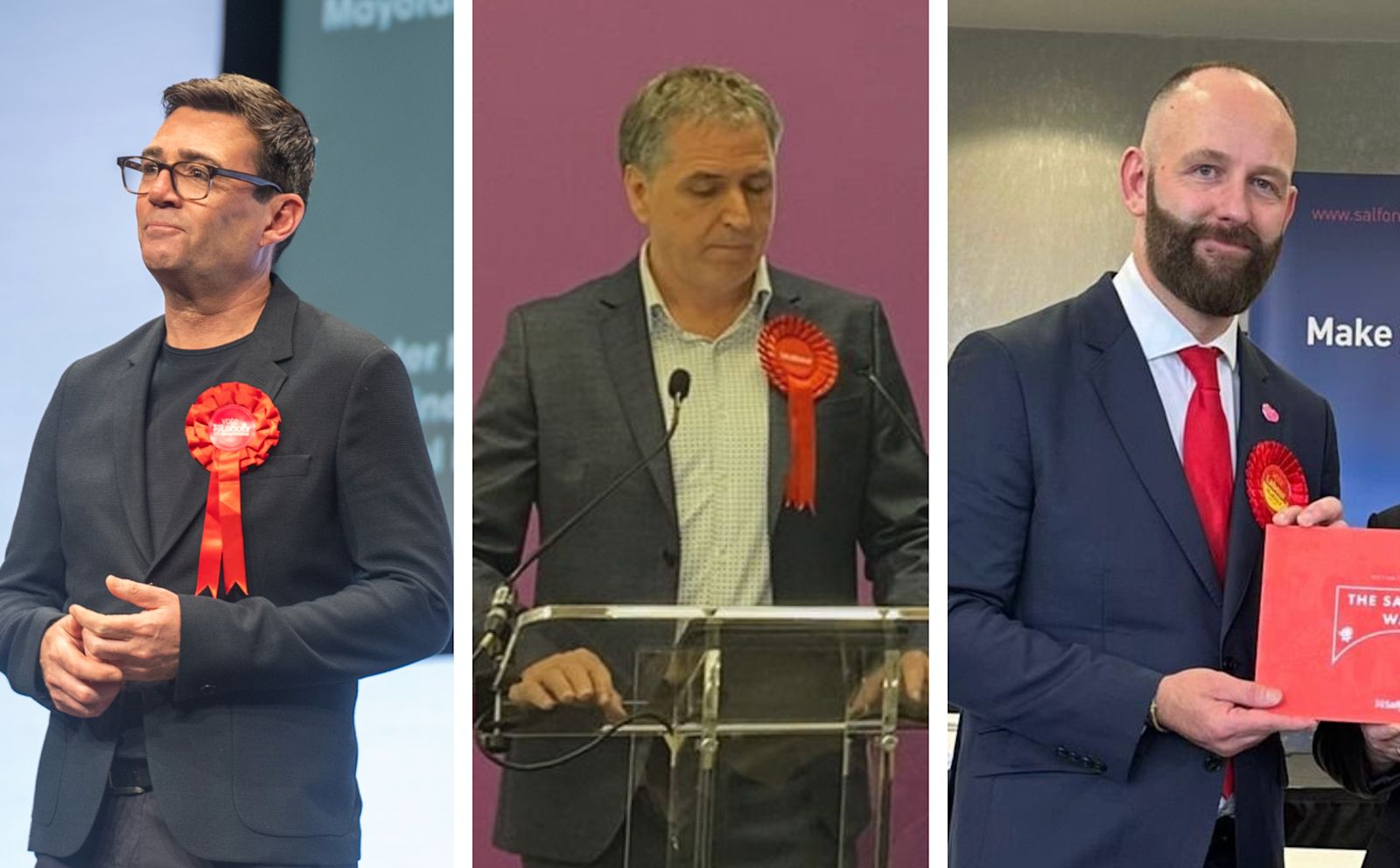 Labour's Burnham, Rotheram and Dennett re-elected as mayors of ...