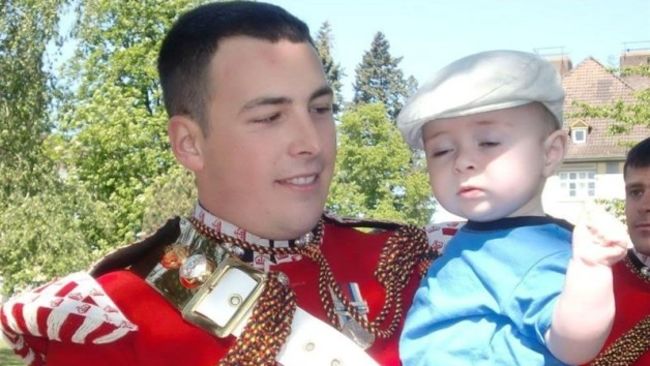 0910 Lee Rigby and son