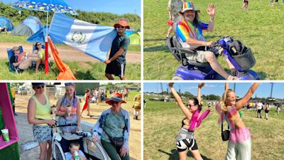 People of glasto four way