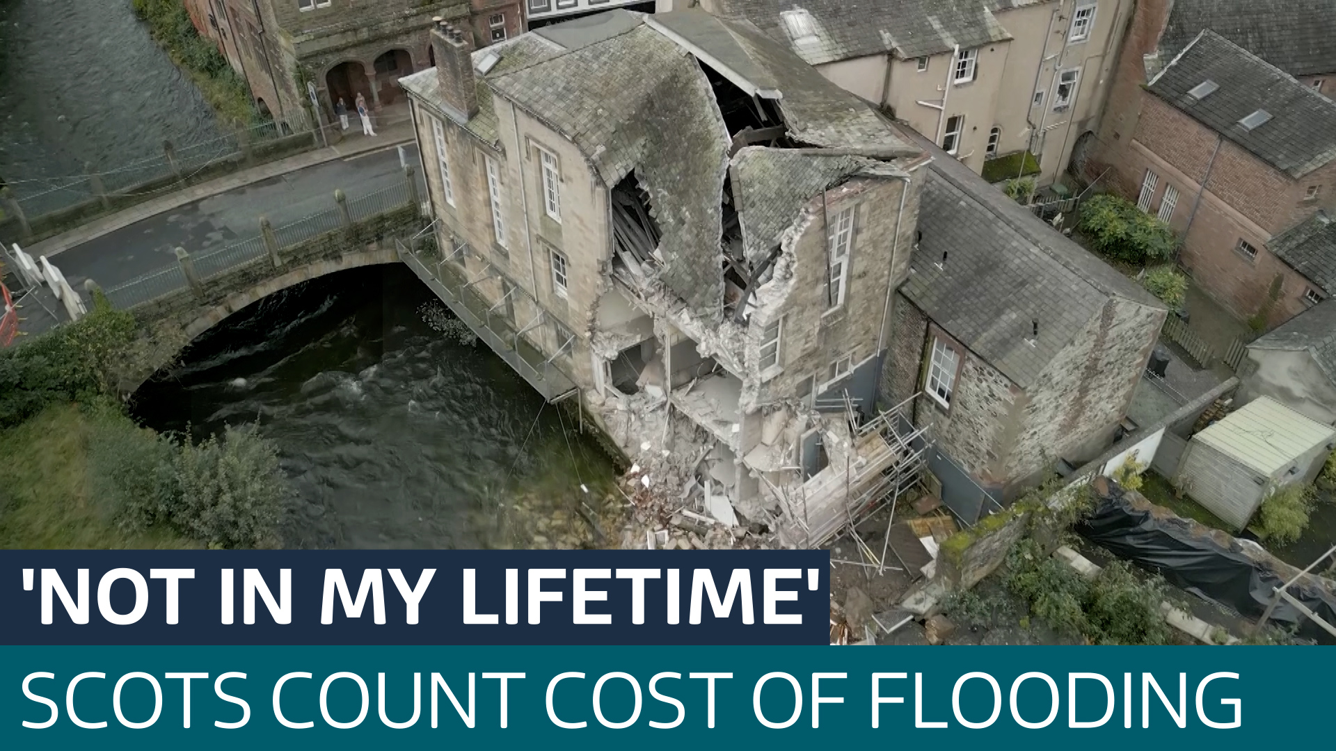 Residents count cost of huge floods across Scotland - Latest From ITV News
