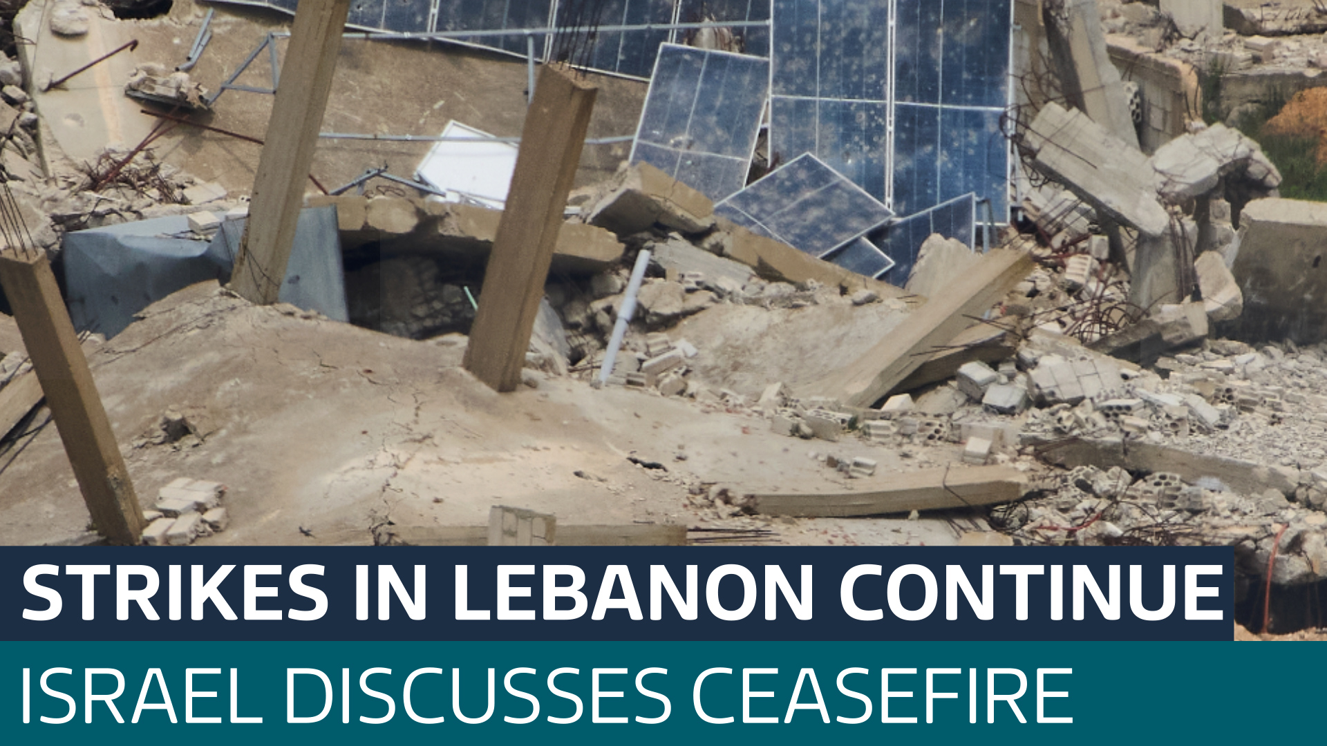Strikes continue in Lebanon as Israeli cabinet discuss Hezbollah ceasefire - Latest From ITV News