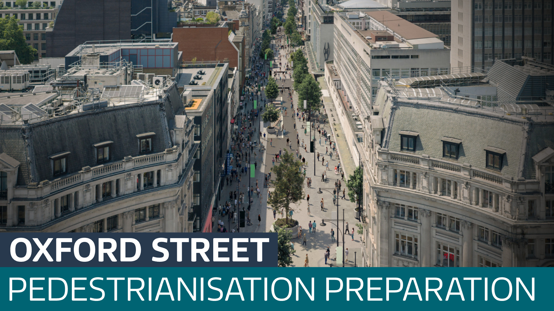One week countdown to the pedestrianisation of Oxford Street - as side ...