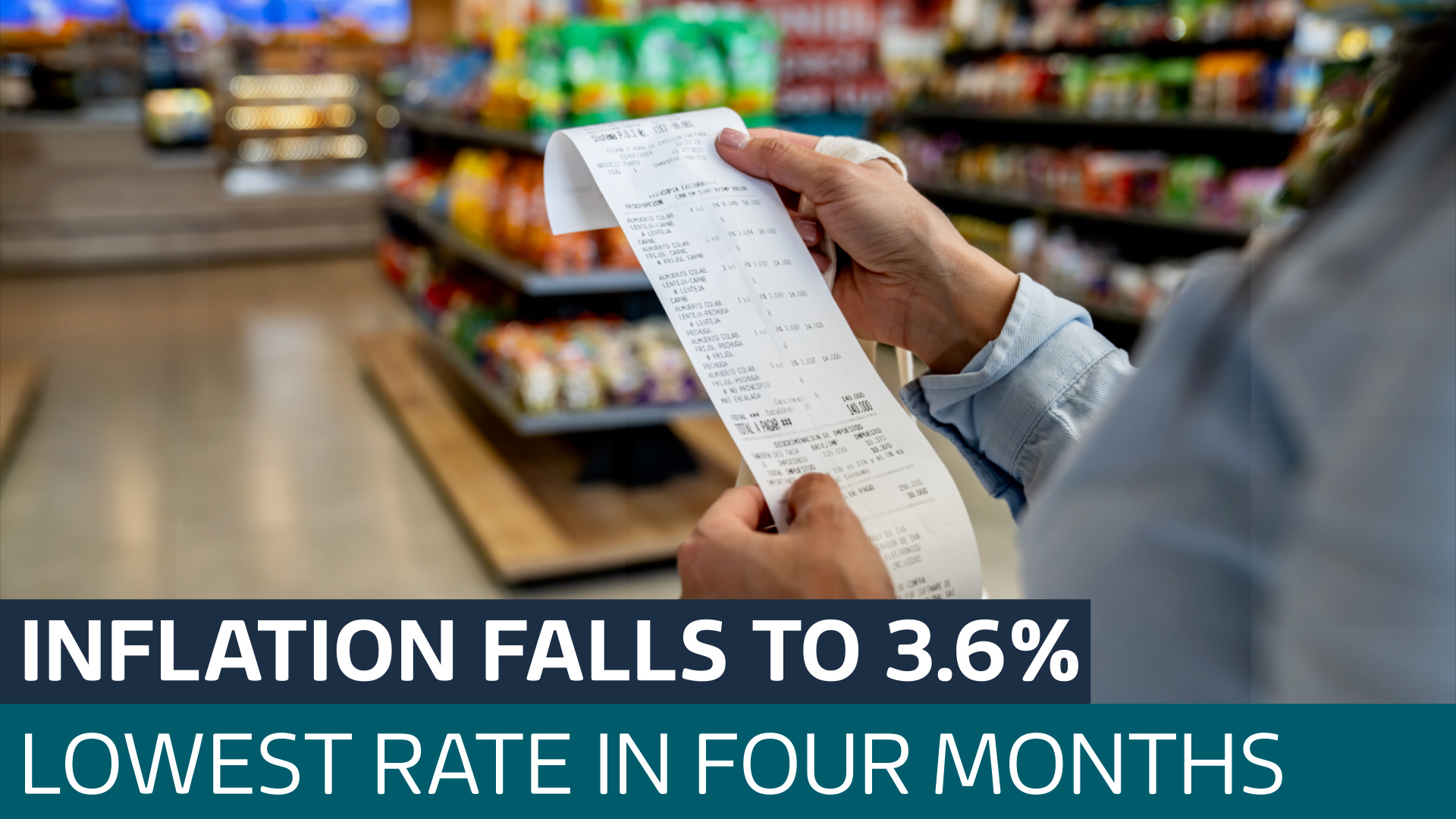 Inflation rate slows to 3.6%, marking a four-month low - Latest From ...