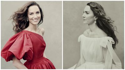 080122 Two of the images released to celebrate Kate's 40th birthday, Duke and Duchess of Cambridge and Paolo Roversi