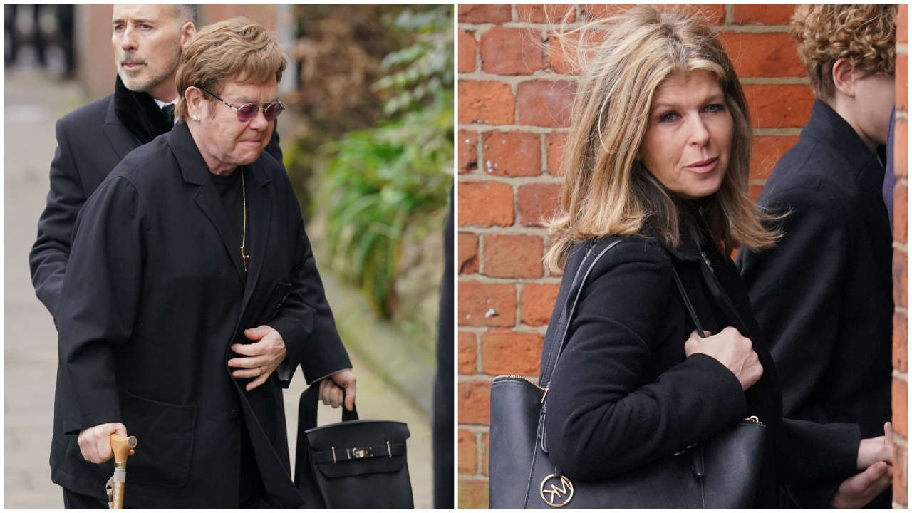 Kate Garraway supported by family and co-stars at Derek Draper's funeral 