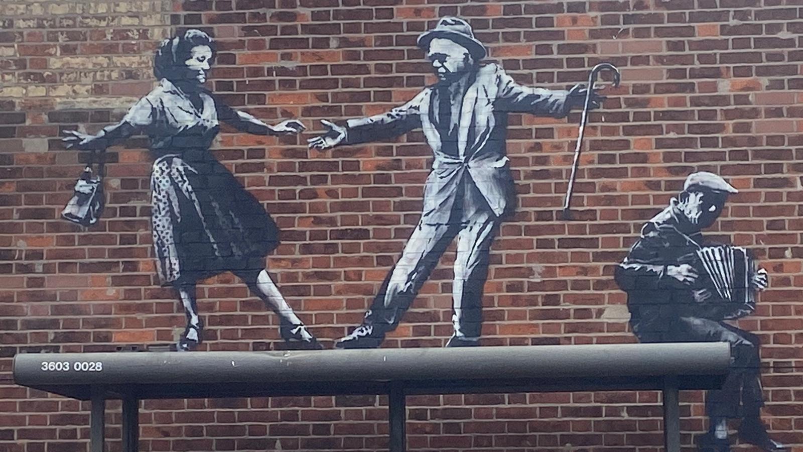 Is Banksy behind four new seaside street scenes ? ITV