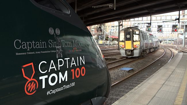About to leave Paddington Station
