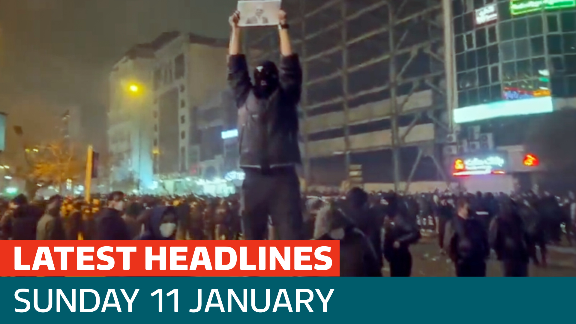 The latest headlines - as Iran warns it will retaliate if the US launches strikes - Latest From ITV News