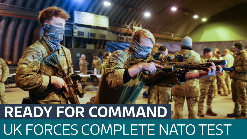 NATO military test brings elite UK forces to Northumberland training ...