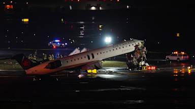Pilot and co-pilot dead after plane crashes into fire engine at New York airport