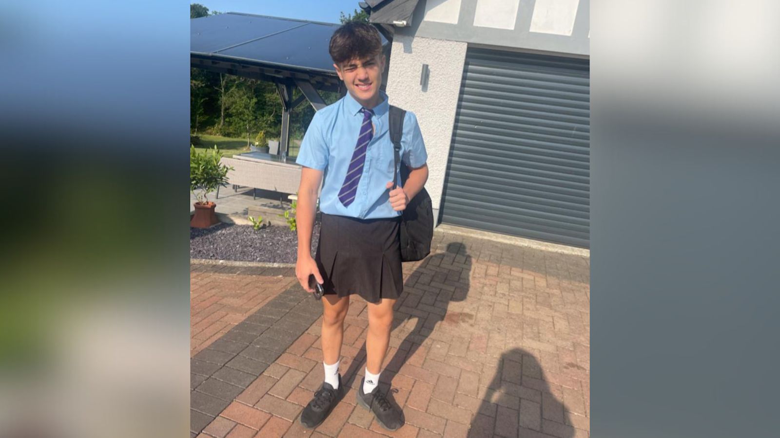 Schoolboys In Llanelli And Carmarthenshire Wear Skirts To School In schoolboys-in-llanelli-and-carmarthenshire-wear-skirts-to-school-in