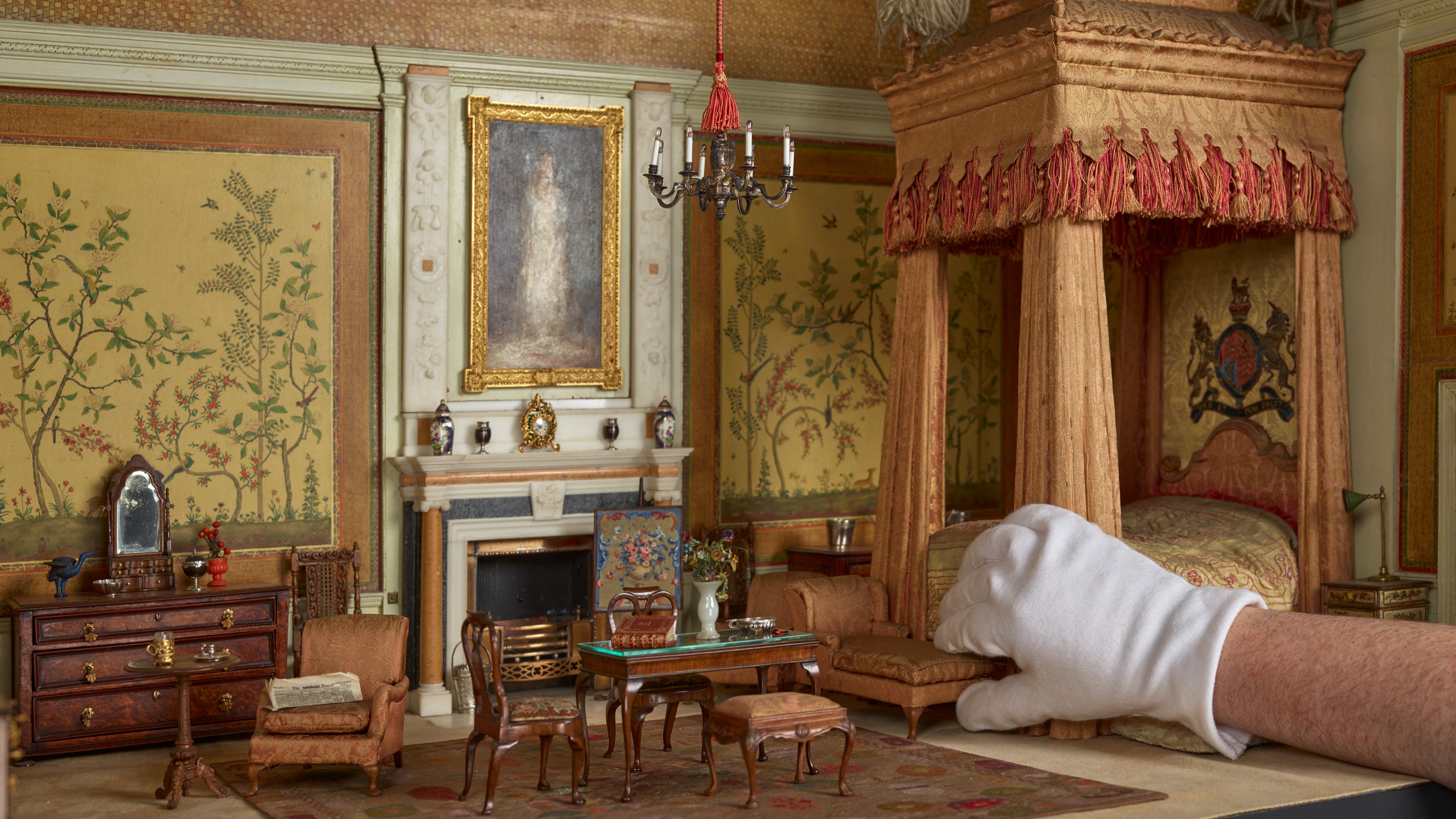 Tiny treasures from Queen Mary's Dolls' House go on show at