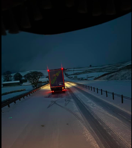 A66 Closed Between Cumbria And County Durham After Snow Leaves Vehicles ...