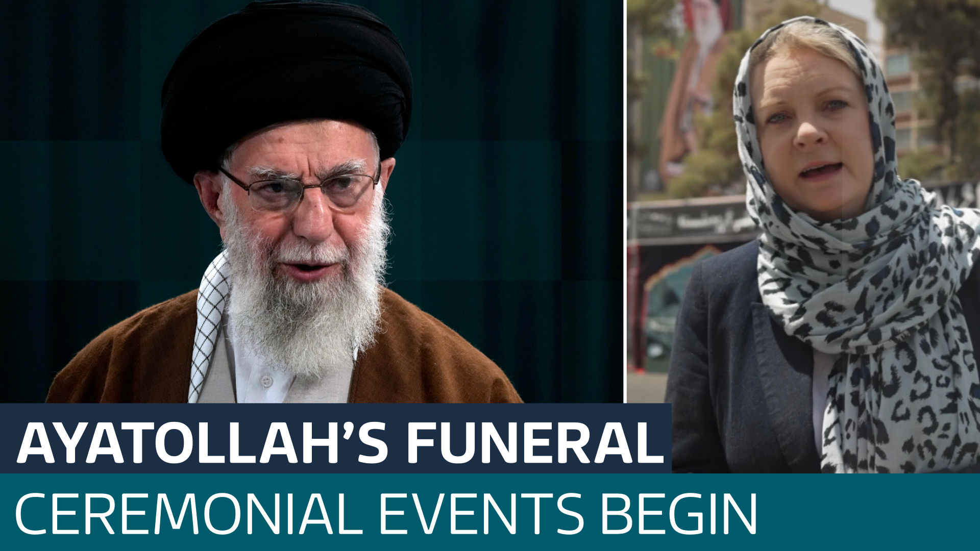 Days of state mourning for Ayatollah Ali Khamenei to begin in Iran