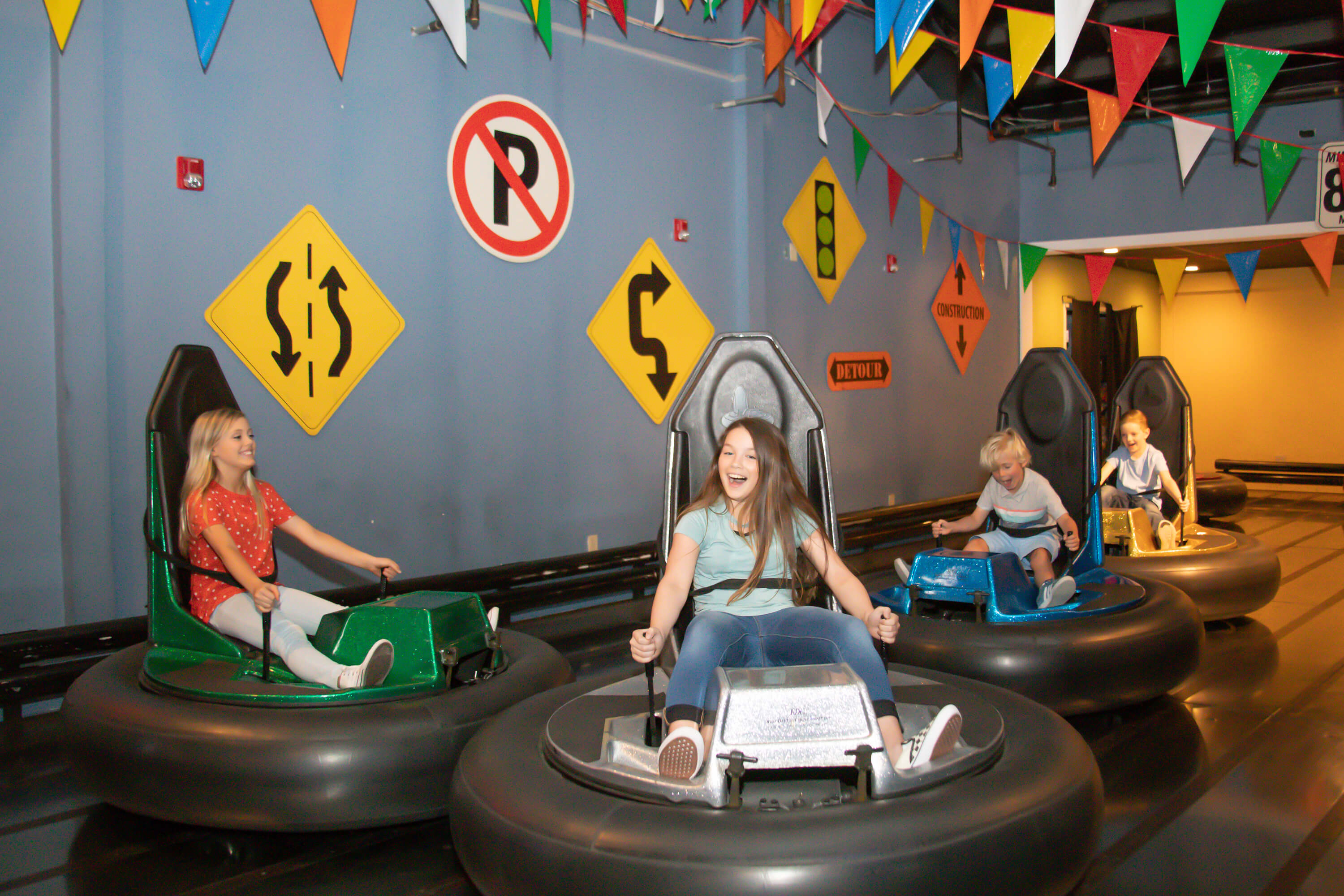 Bumper Cars Charleston Fun Park in Mt. Pleasant SC Amusement Park