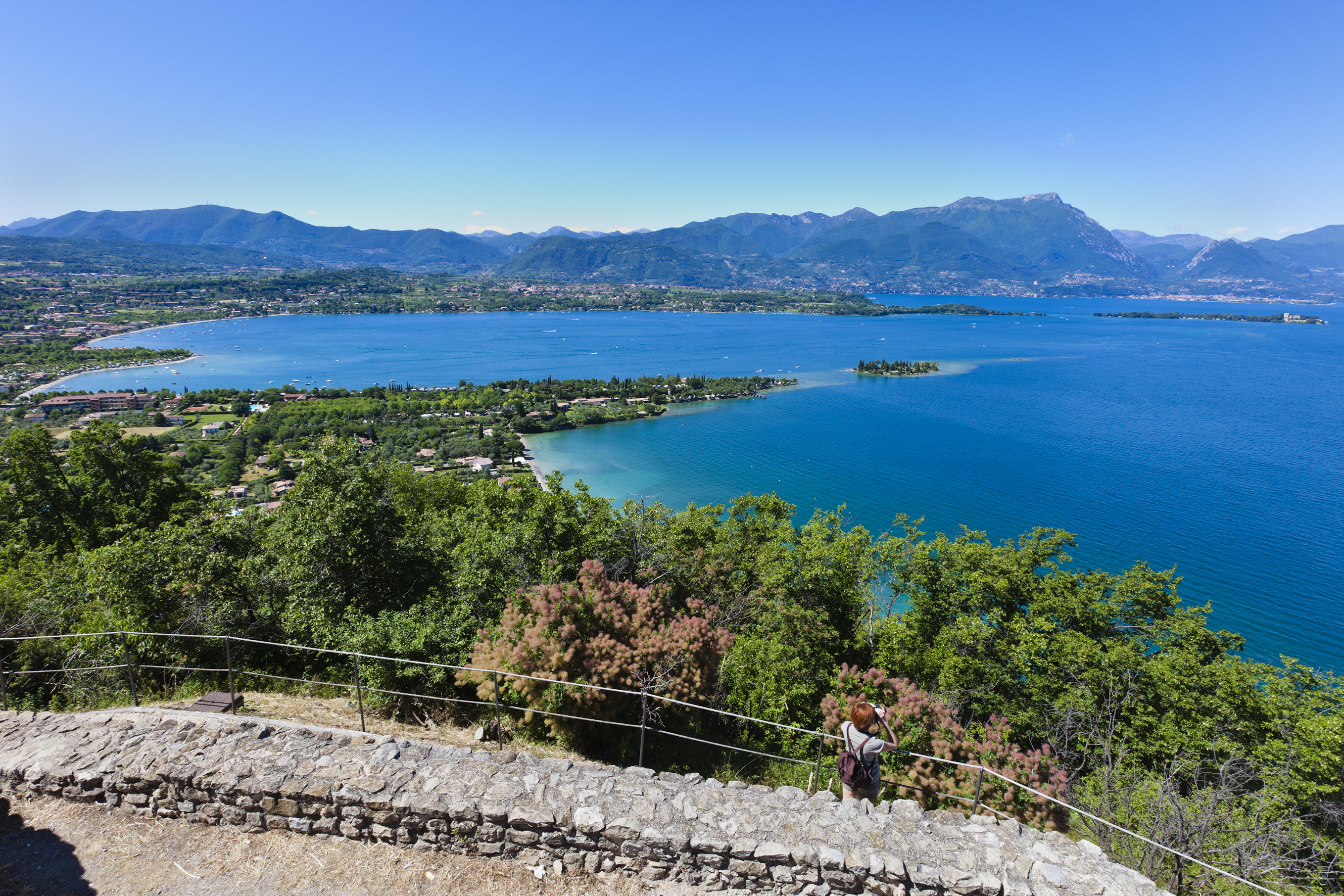 Vista da Manerba del Garda, Lago di Garda