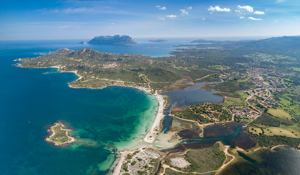 Olbia as seen from above