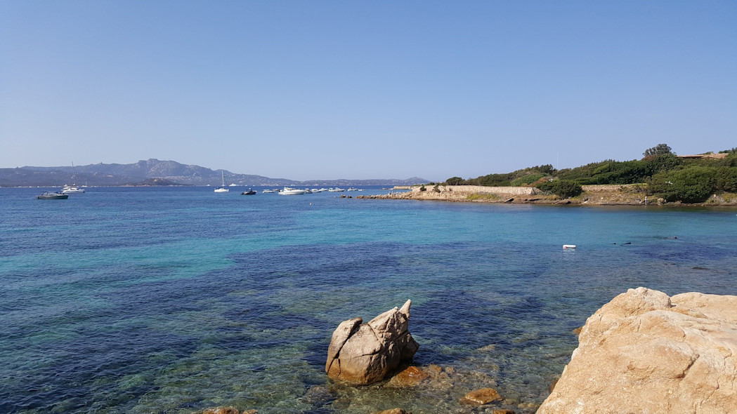A beach in Porto Rotondo