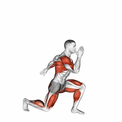 Cardio Lunge exercise targeting Plyometrics