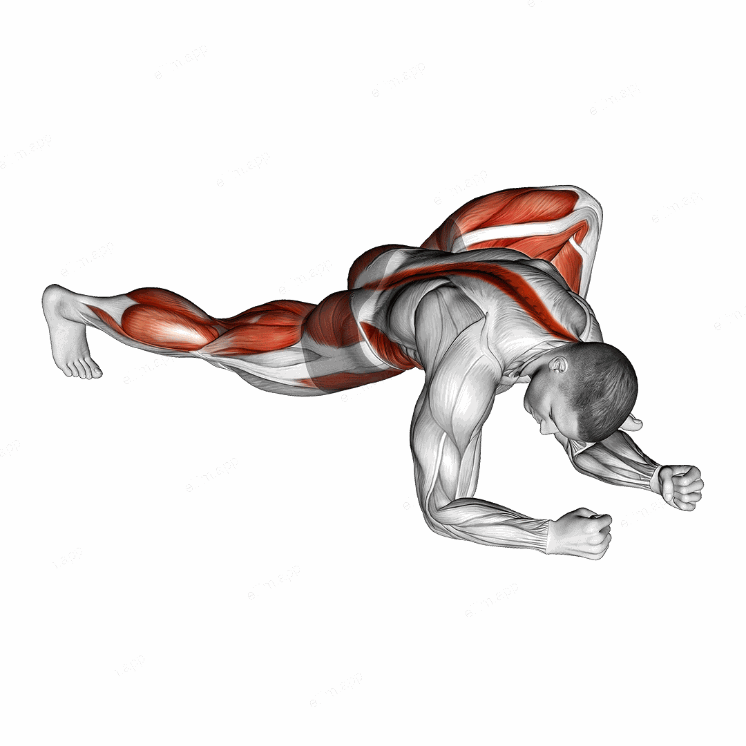 Warming-up in Lunge (six) exercise targeting Hips and Thighs