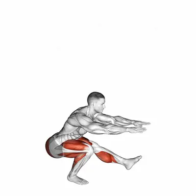 Jumping Pistol Squat exercise targeting Plyometrics