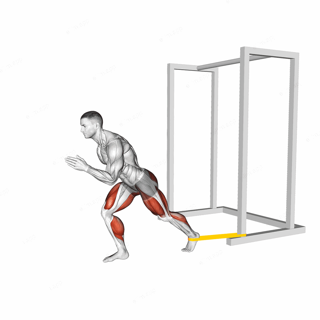 Resistance Band Speed Step exercise targeting Hips