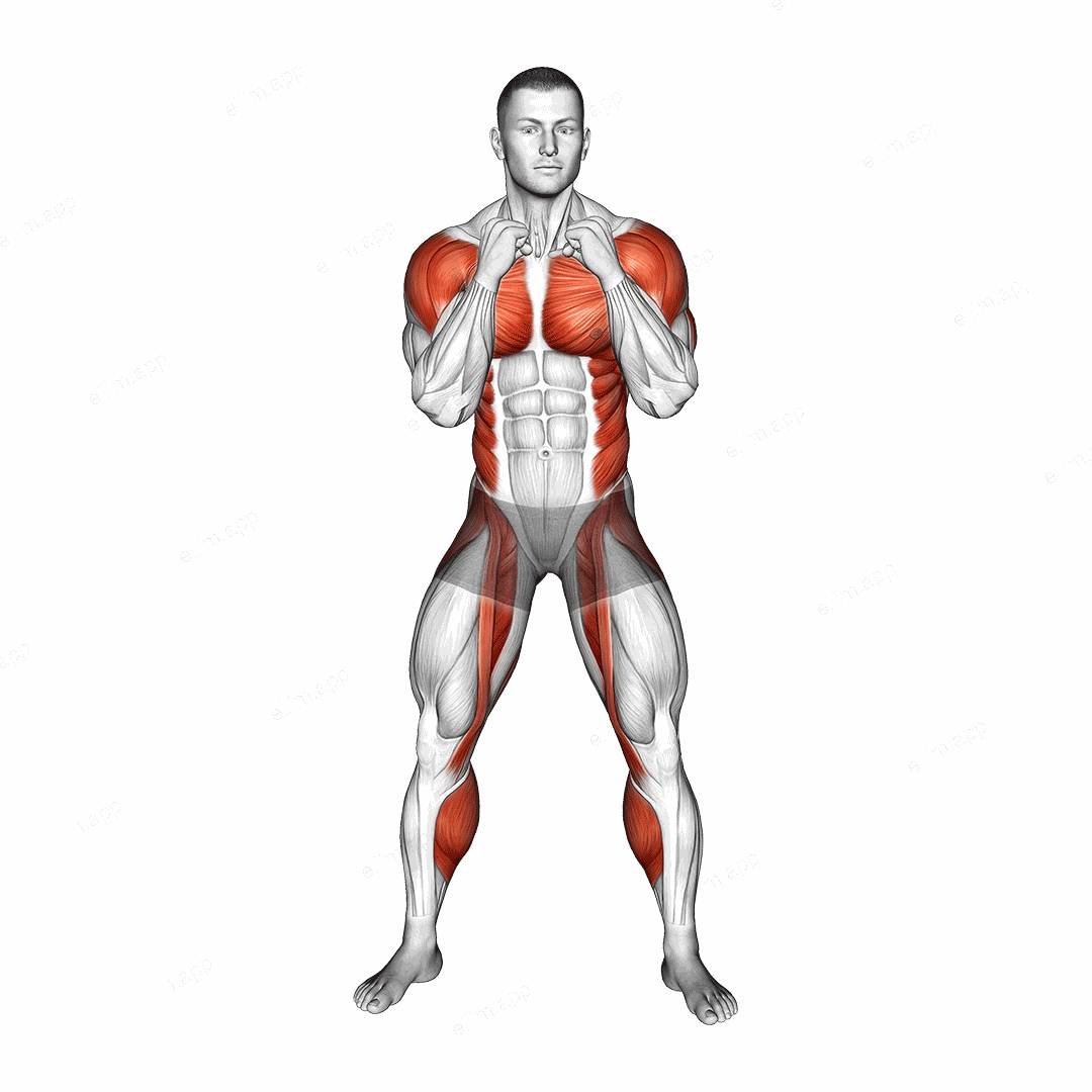 Diagonal Punch exercise targeting Plyometrics