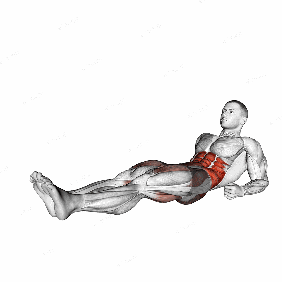 Half Seated Leg Circle exercise targeting Hips