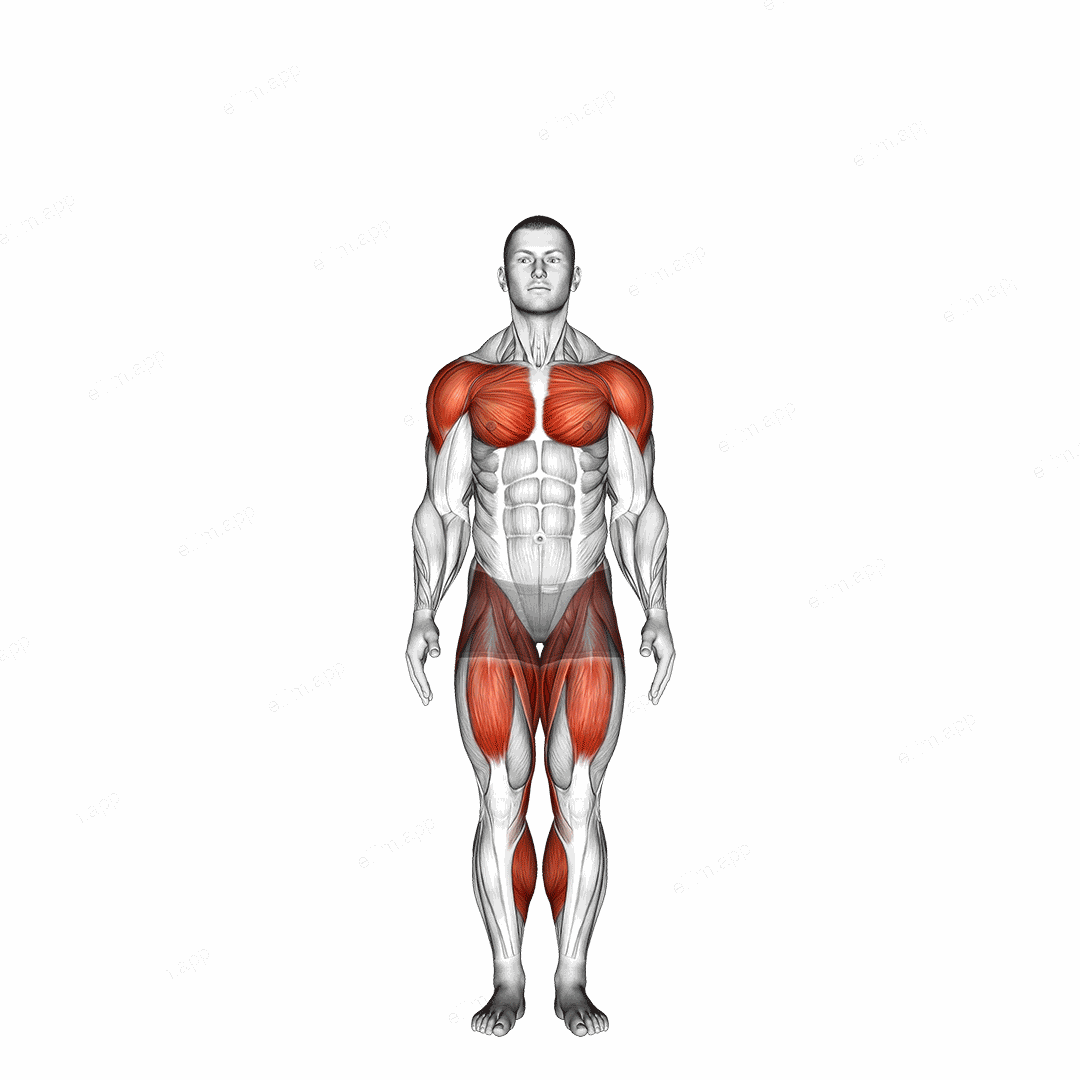 Jumping Jack exercise targeting Cardio