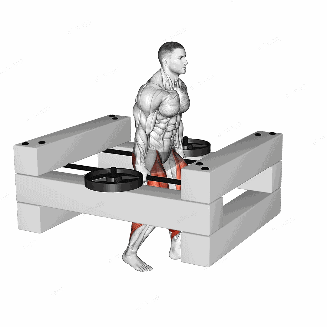 StrongMan Timber Carry exercise targeting Thighs