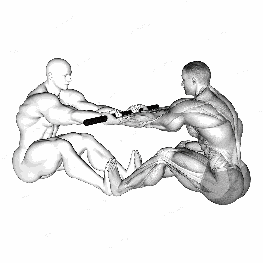 StrongMan MAS Wrestling exercise targeting Weightlifting