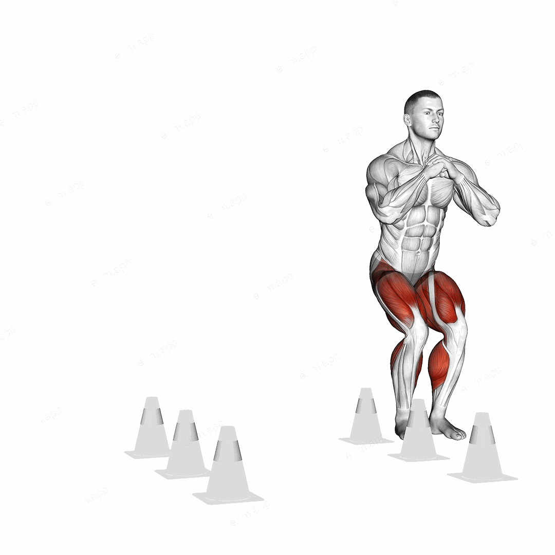 1 2 Stick Drill exercise targeting Plyometrics