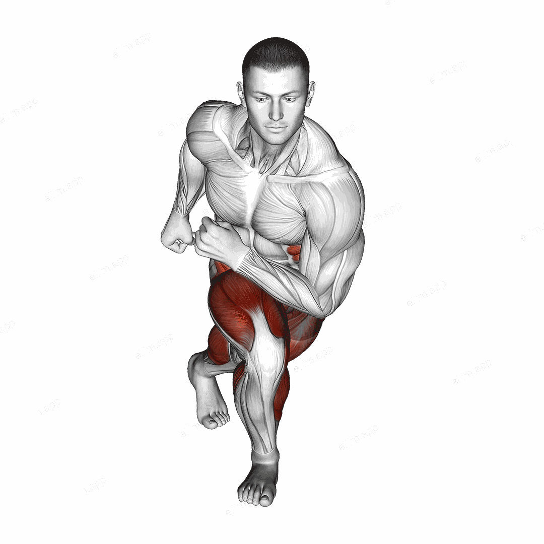 Skater exercise targeting Cardio